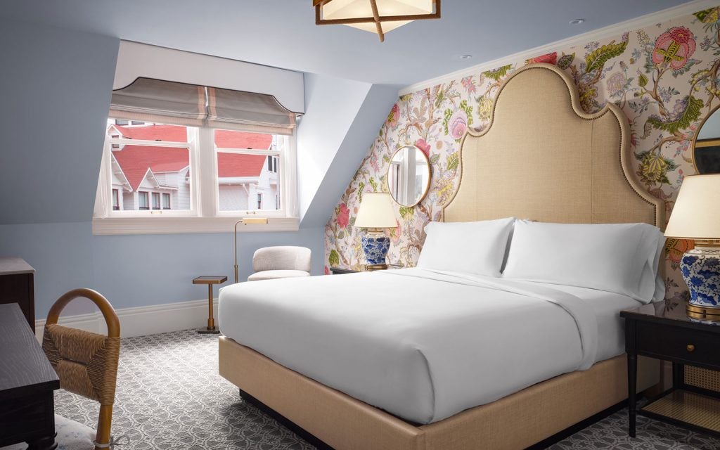 Victorian king guest room