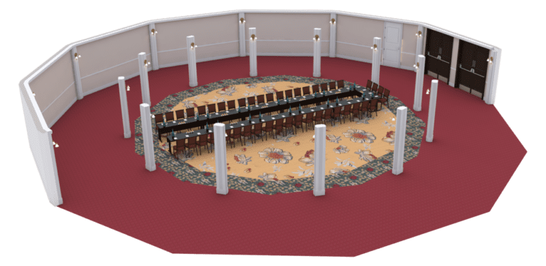 Carousel room u-shape