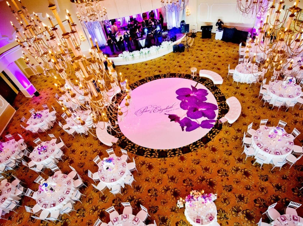 ballroom wedding