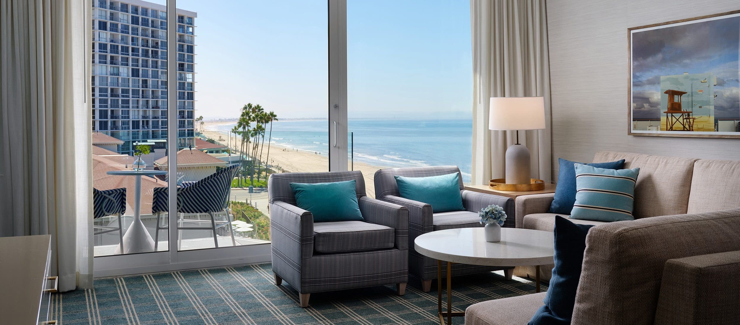 The Views Ocean View Suite Living Room