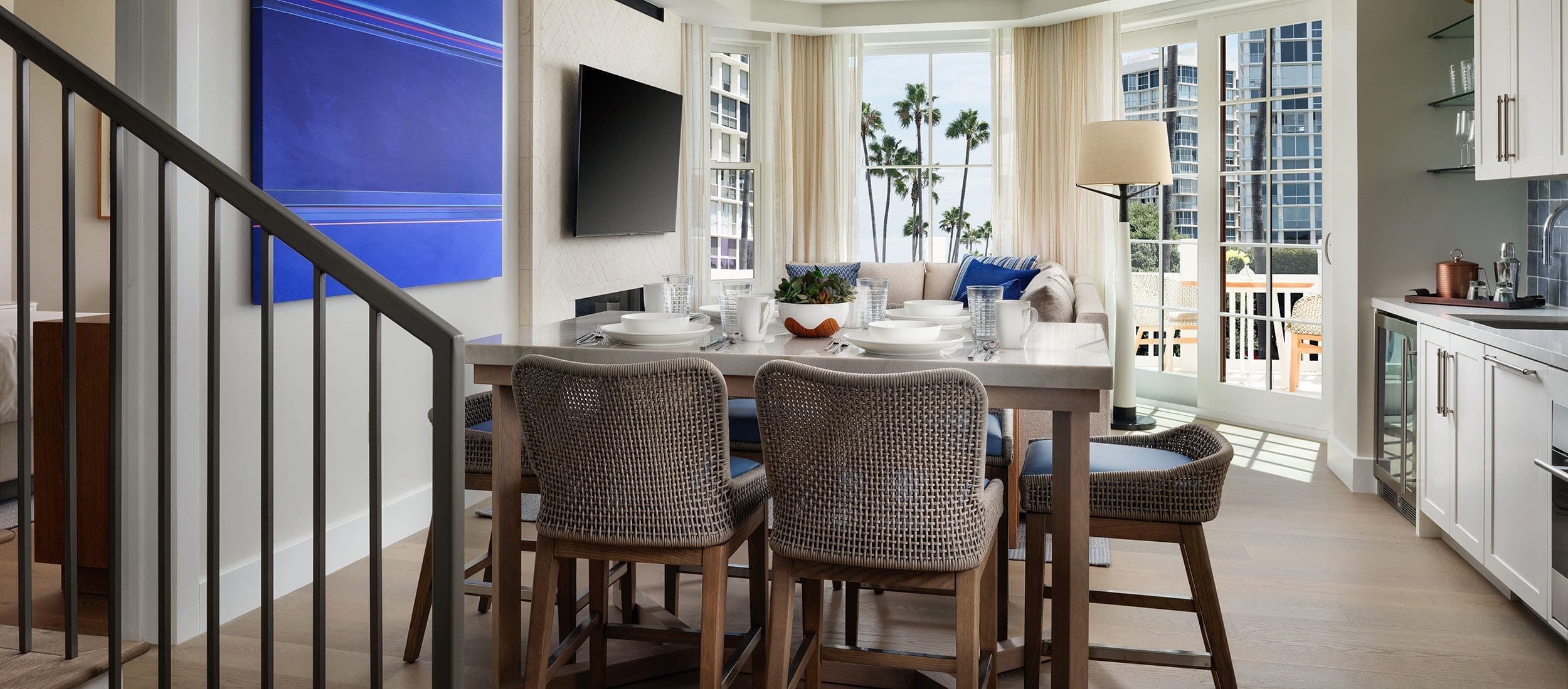 Bay View Loft Living Room