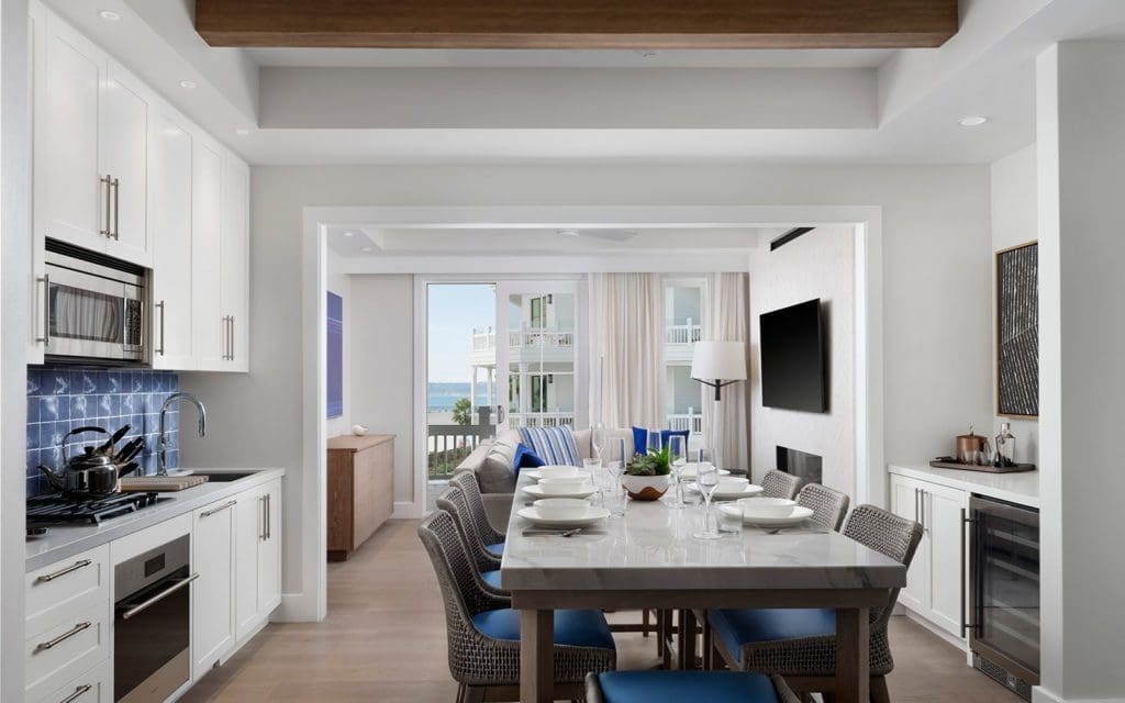 Shore House Oceanfront 3-Bedroom Residence Kitchen