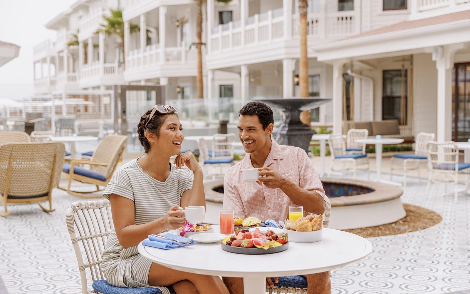 Couple at Shore House Bistro