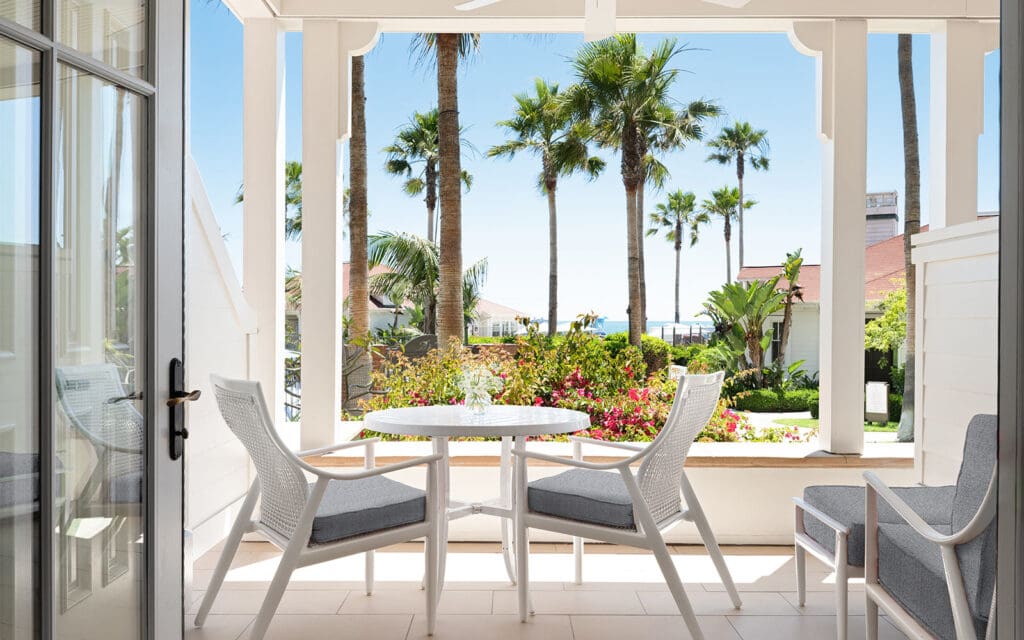 Coastal View Villa Guestroom Patio