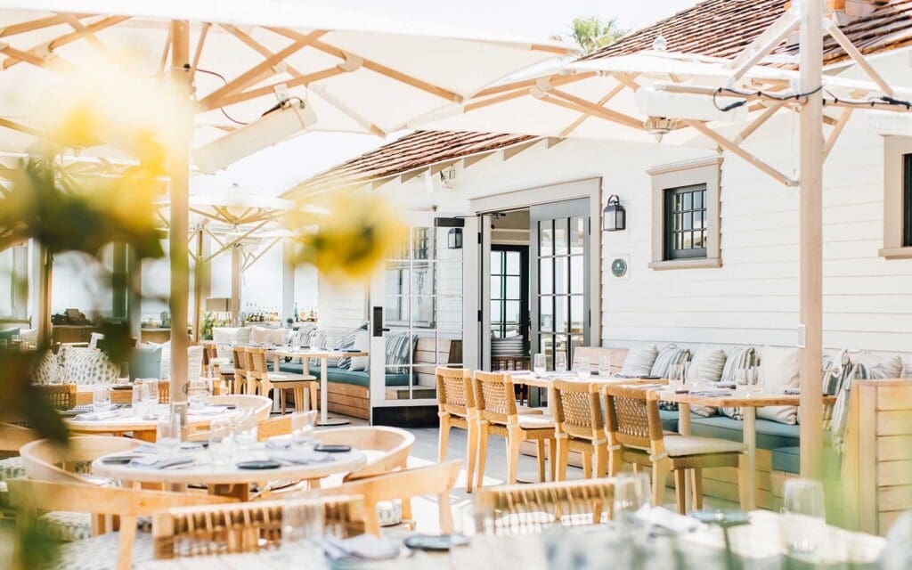 Seating at the Ocean Cottage