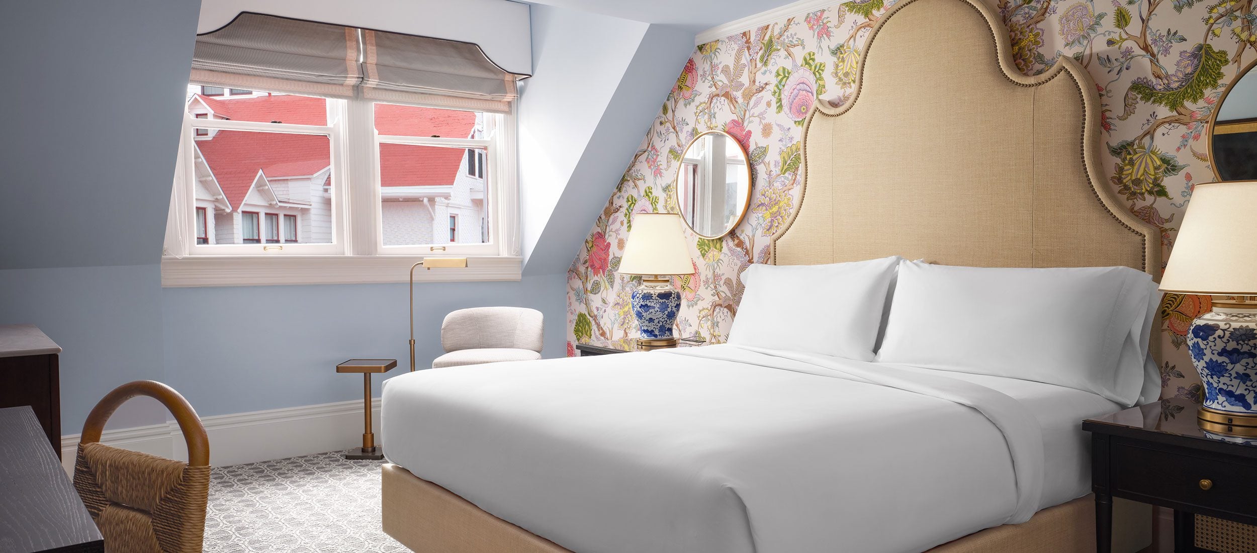 Victorian king guest room