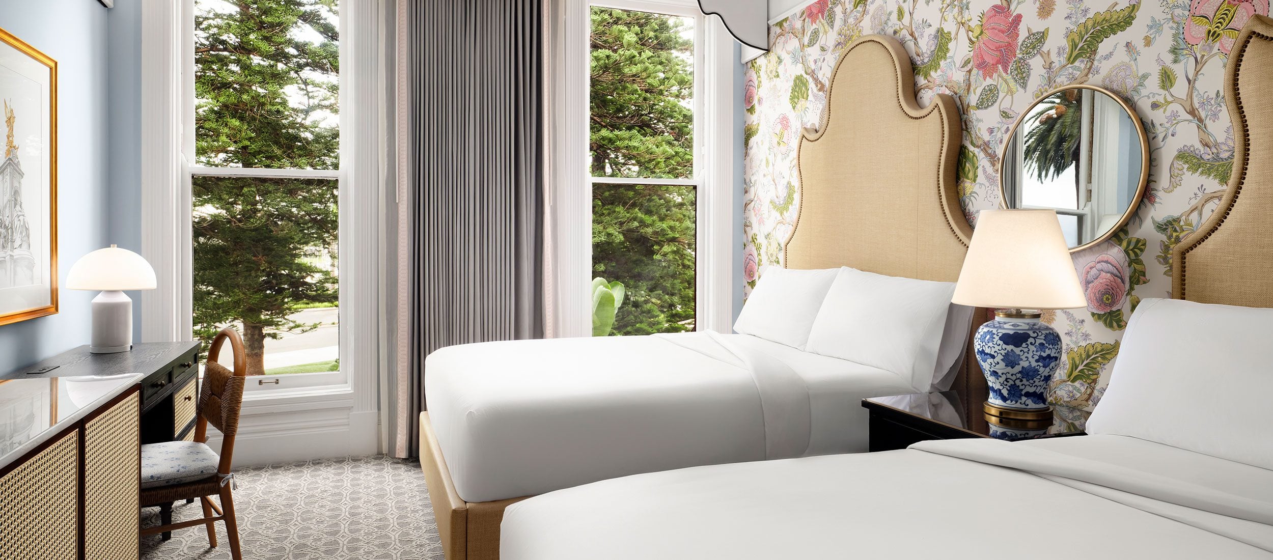 Victorian Resort View guest room with 2 queen beds